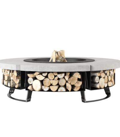 Palenisko ogrodowe Hetta Round 120 Stal Beton Hetta Supply