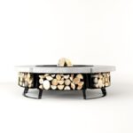 Palenisko ogrodowe Hetta Round 120 Stal Granit Viscount Hetta Supply