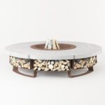 Palenisko ogrodowe Hetta Round 120 Corten Beton Hetta Supply