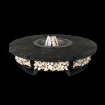 Palenisko ogrodowe Hetta Round 120 Inox Granit Monumental Hetta Supply