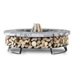 Palenisko ogrodowe Hetta Round 120 Inox Granit Viscount Hetta Supply