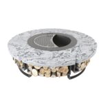 Palenisko ogrodowe Hetta Round 155 Stal Granit Viscount Hetta Supply