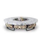 Palenisko ogrodowe Hetta Round 155 Corten Granit Viscount Hetta Supply