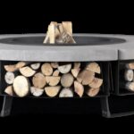 Palenisko ogrodowe Hetta Round 230 Stal Beton Hetta Supply