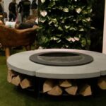 Palenisko ogrodowe Hetta Round 230 Corten Beton Hetta Supply