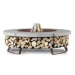 Palenisko ogrodowe Hetta Round 230 Corten Beton Hetta Supply