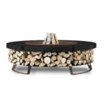 Palenisko ogrodowe Hetta Round 230 Corten Granit Monumental Hetta Supply