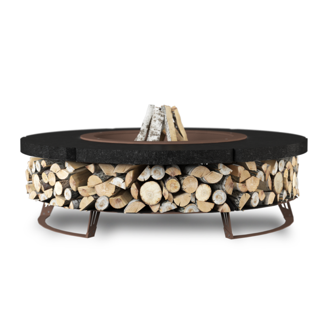 Palenisko ogrodowe Hetta Round 230 Corten Granit Monumental Hetta Supply Palenisko ogrodowe Hetta Round 230 Corten Granit Monumental Hetta Supply