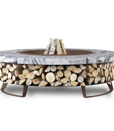 Palenisko ogrodowe Hetta Round 230 Corten Granit Viscount Hetta Supply