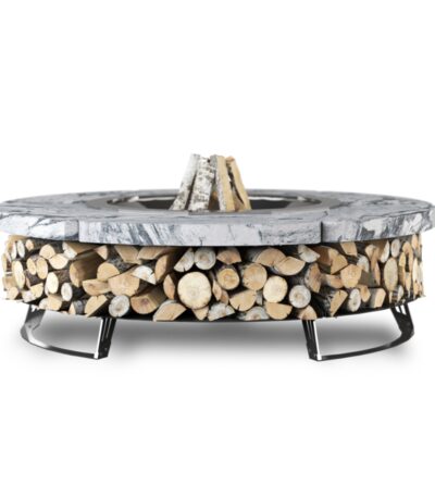 Palenisko ogrodowe Hetta Round 230 Inox Granit Viscount Hetta Supply