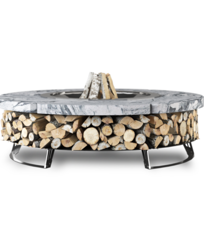 Palenisko ogrodowe Hetta Round 230 Inox Granit Viscount Hetta Supply