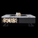 Palenisko ogrodowe Hetta Square 120 Stal Granit Viscount Hetta Supply