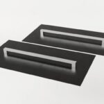 Palenisko ogrodowe Hetta Square 180 Black Inox Granit Viscount Hetta Supply