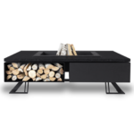 Palenisko ogrodowe Hetta Square 180 Stal Granit Monumental Hetta Supply