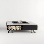 Palenisko ogrodowe Hetta Square 180 Stal Beton Hetta Supply