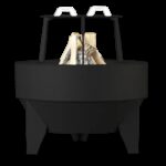 Palenisko ogrodowe GTO 80 Black Inox Hetta Supply