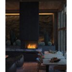 Kominek na parę wodną Invapo Corner R800