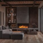 Kominek na parę wodną Invapo Corner R1200