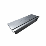 Wkład na bioetanol Fala 450x160 inox Kami - obrazek 4