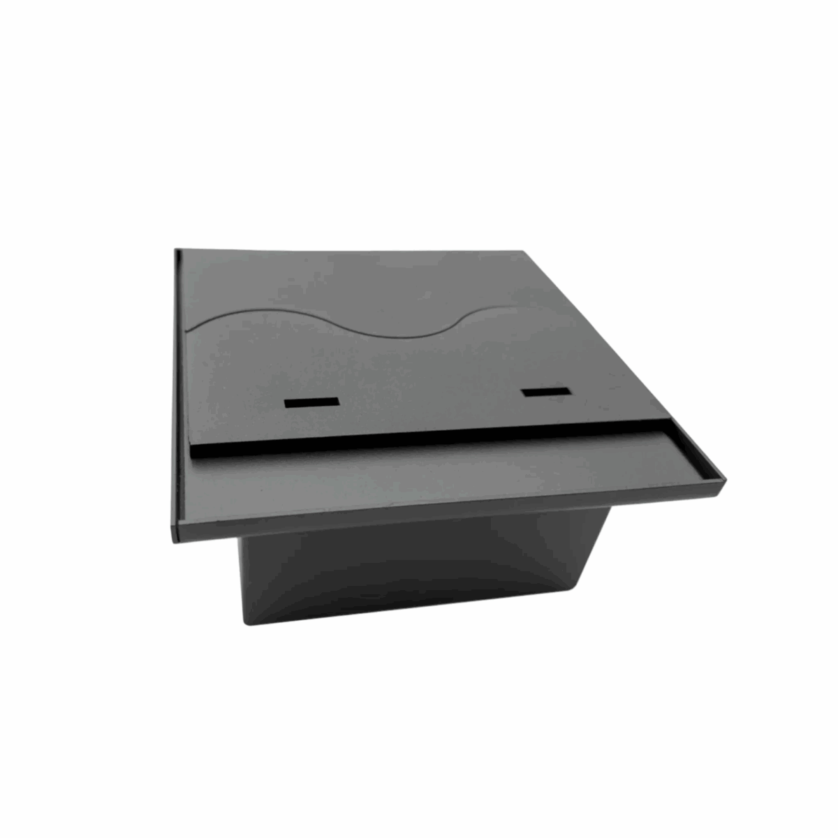 Wkład na bioetanol Fala 160×160 czarny Kami