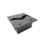 Wkład na bioetanol Fala 160x160 czarny Kami - obrazek 3