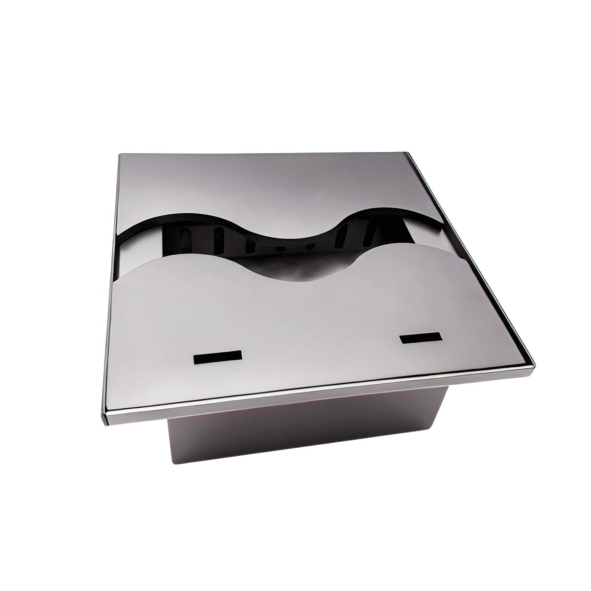 Wkład na bioetanol Fala 160×160 INOX Kami