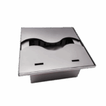 Wkład na bioetanol Fala 125x125 inox Kami - obrazek 2