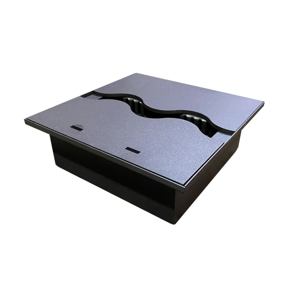 Wkład na bioetanol Fala 220×220 czarny Kami