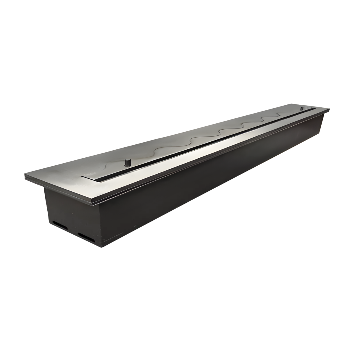 Wkład na bioetanol Fala 900×120 inox Kami