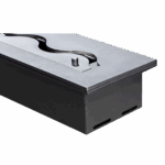 Wkład na bioetanol Fala 900x120 inox Kami - obrazek 2