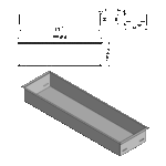 Wkład na bioetanol Fala 700x200 czarny Kami - obrazek 8