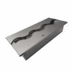 Wkład na bioetanol Fala 370x160 inox Kami
