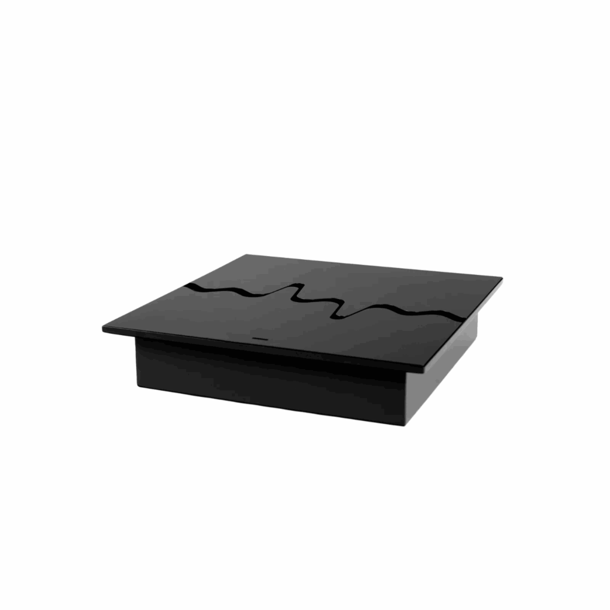 Wkład na bioetanol Fala 345×345 niesymetryczny czarny Kami