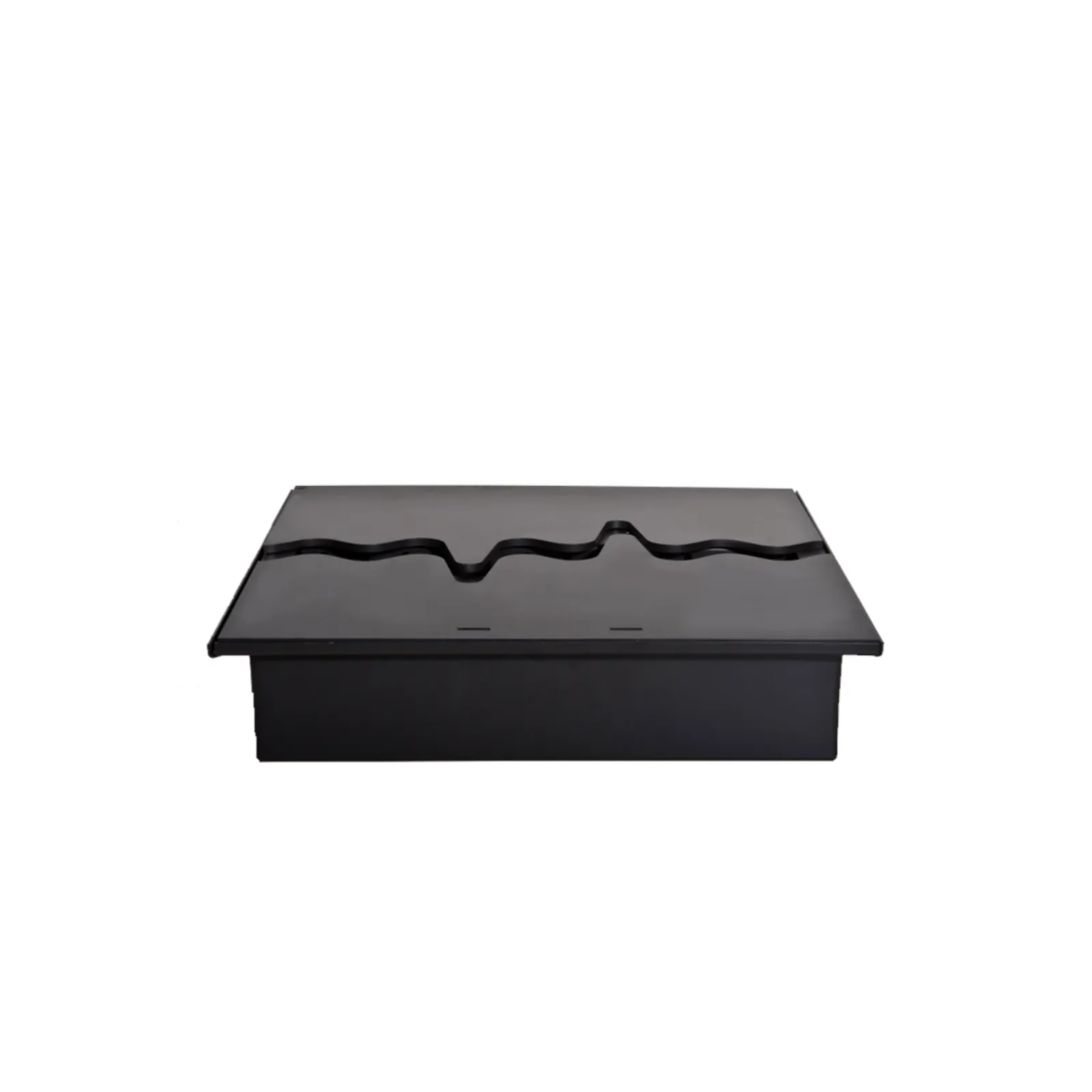 Wkład na bioetanol Fala 345×345 niesymetryczny czarny Kami