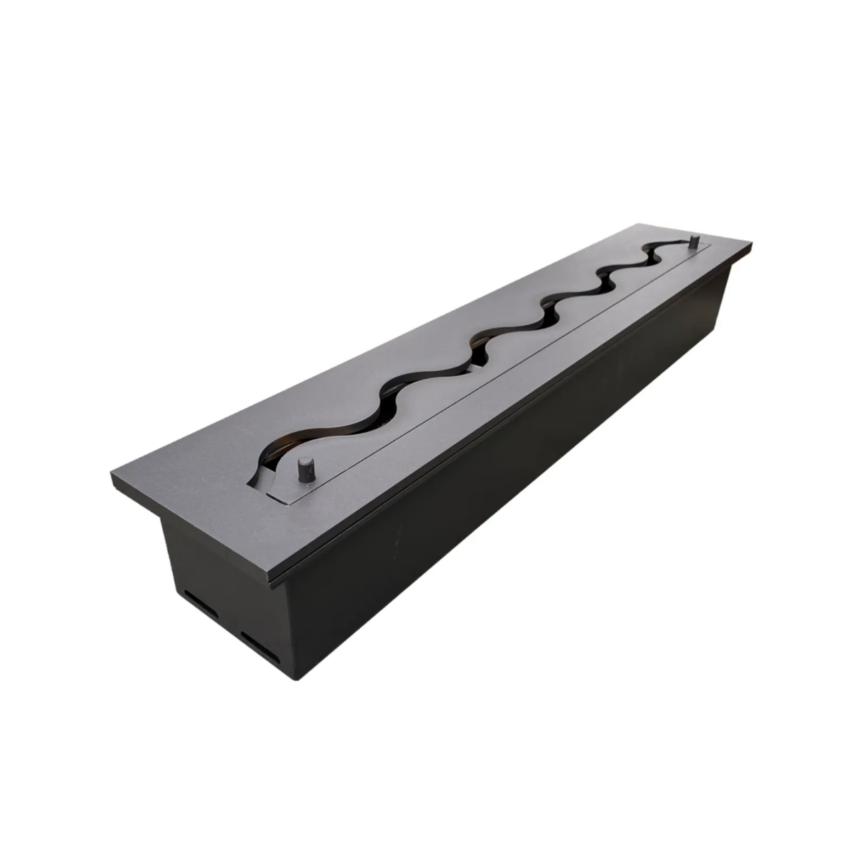 Wkład na bioetanol Fala 650×120 czarny Kami