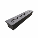 Wkład na bioetanol Fala 650x120 czarny Kami