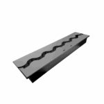 Wkład na bioetanol Fala 650x160 czarny Kami