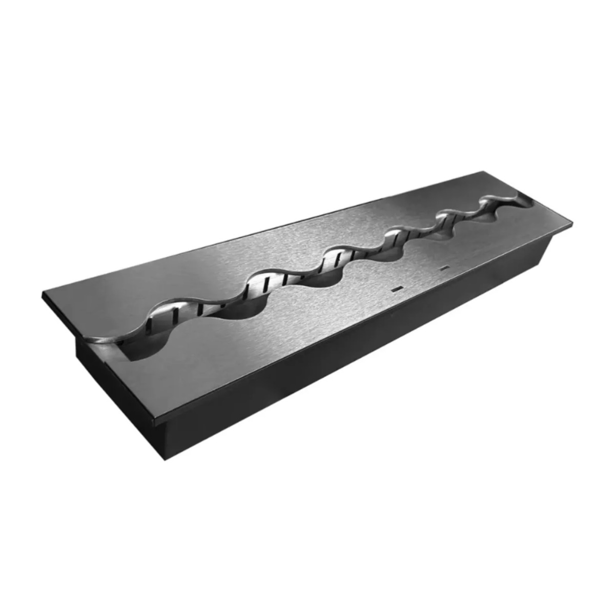 Wkład na bioetanol Fala 700×200 inox Kami