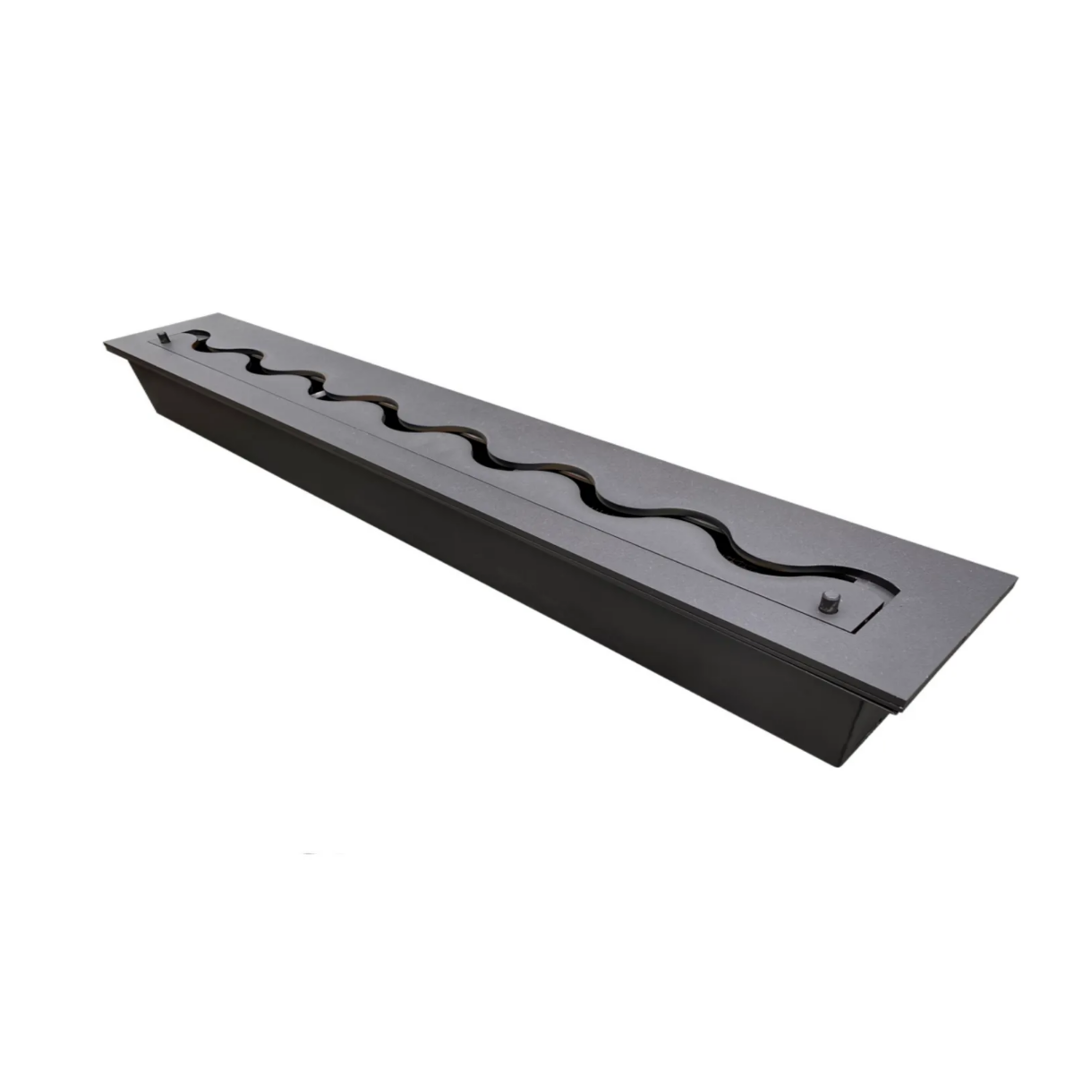 Wkład na bioetanol Fala 800×120 czarny Kami