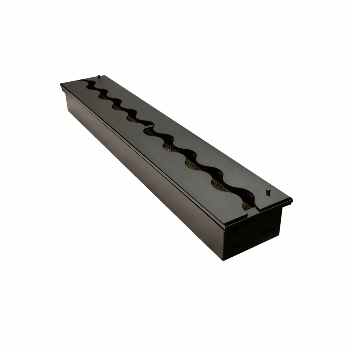 Wkład na bioetanol Fala 900×160 czarny Kami