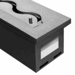 Wkład na bioetanol Fala 900x120 czarny Kami - obrazek 3