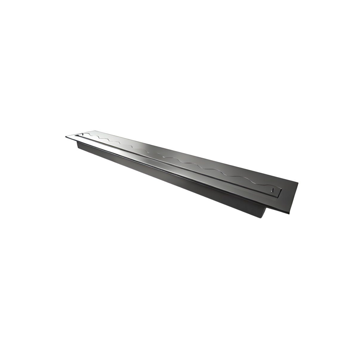 Wkład na bioetanol Fala 1100×200 inox Kami