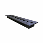 Wkład na bioetanol Fala 1400x200 czarny Kami