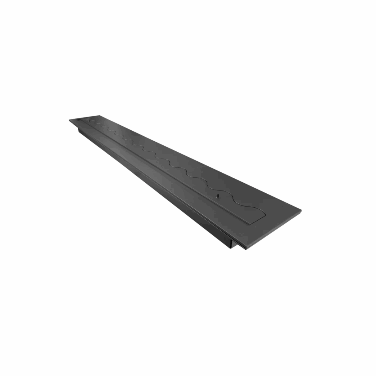 Wkład na bioetanol Fala 1500×200 czarny Kami