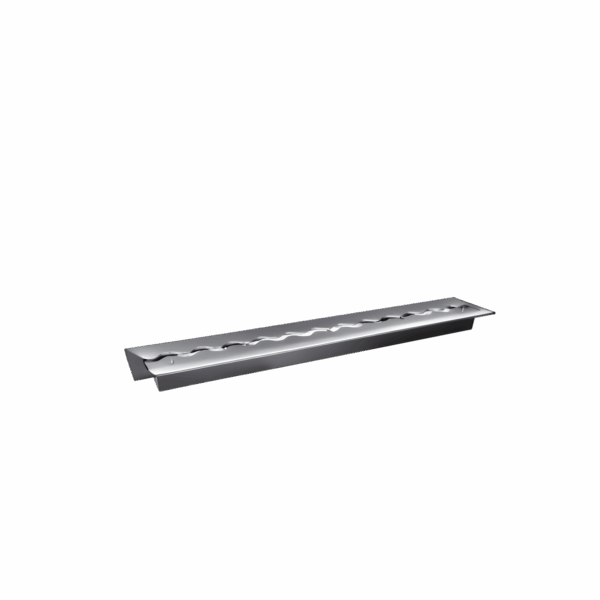 Wkład na bioetanol Fala 1300x200 inox Kami