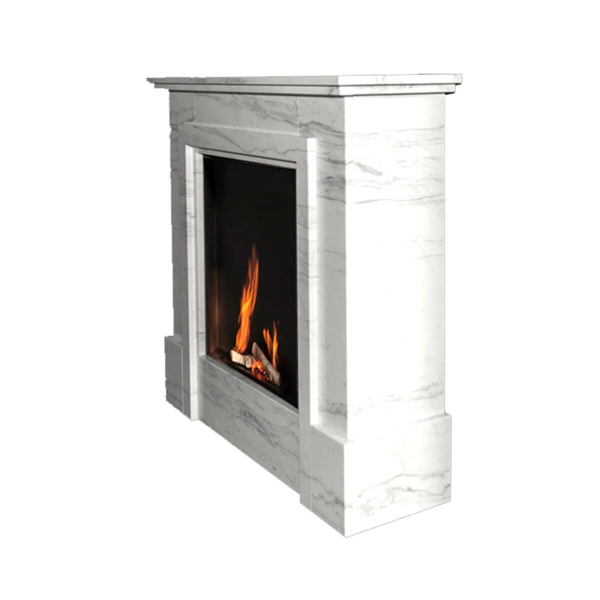 Biokominek wolnostojący Antyczny Bianco Gala 225 Kami