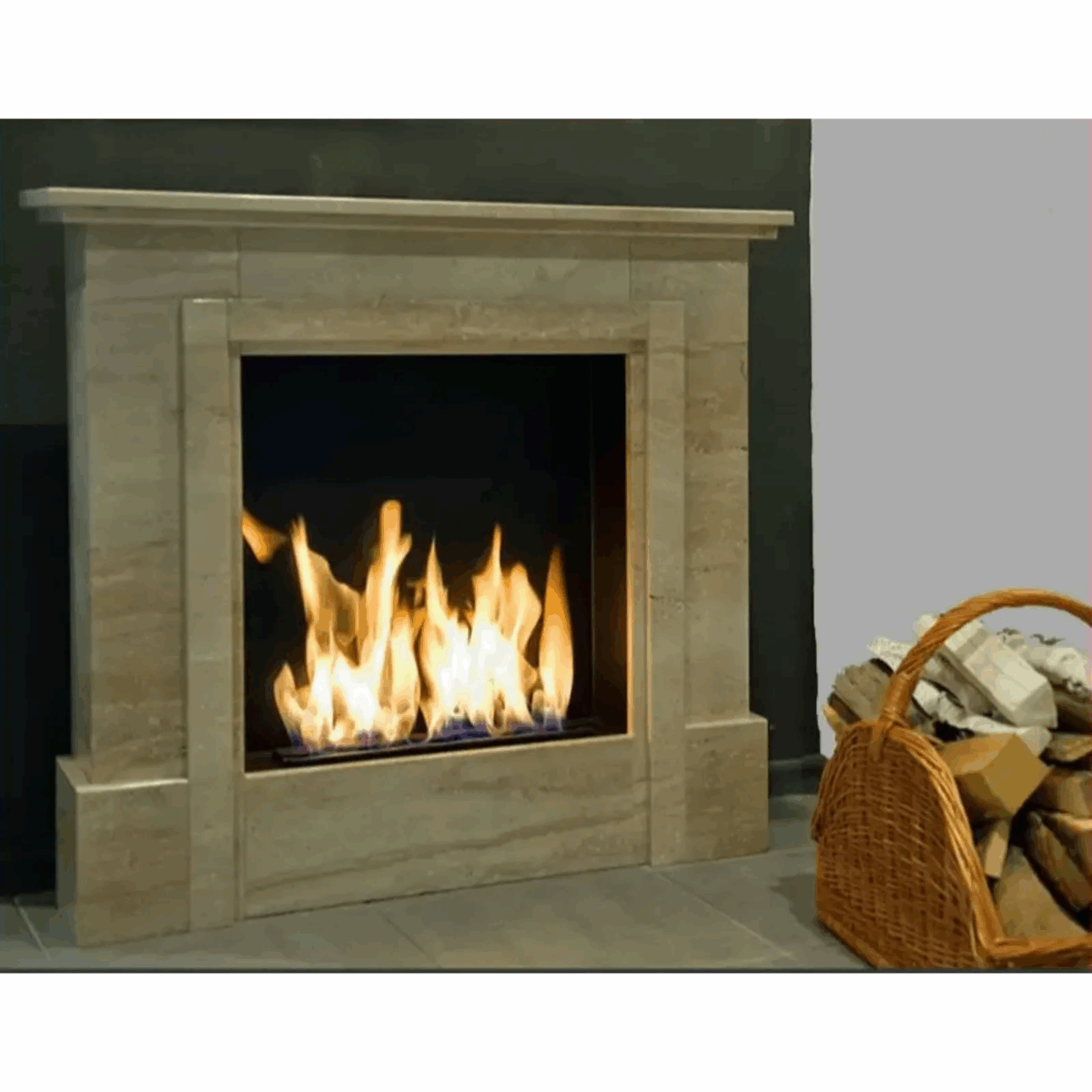 Biokominek wolnostojący Antyczny Marble 295 Kami