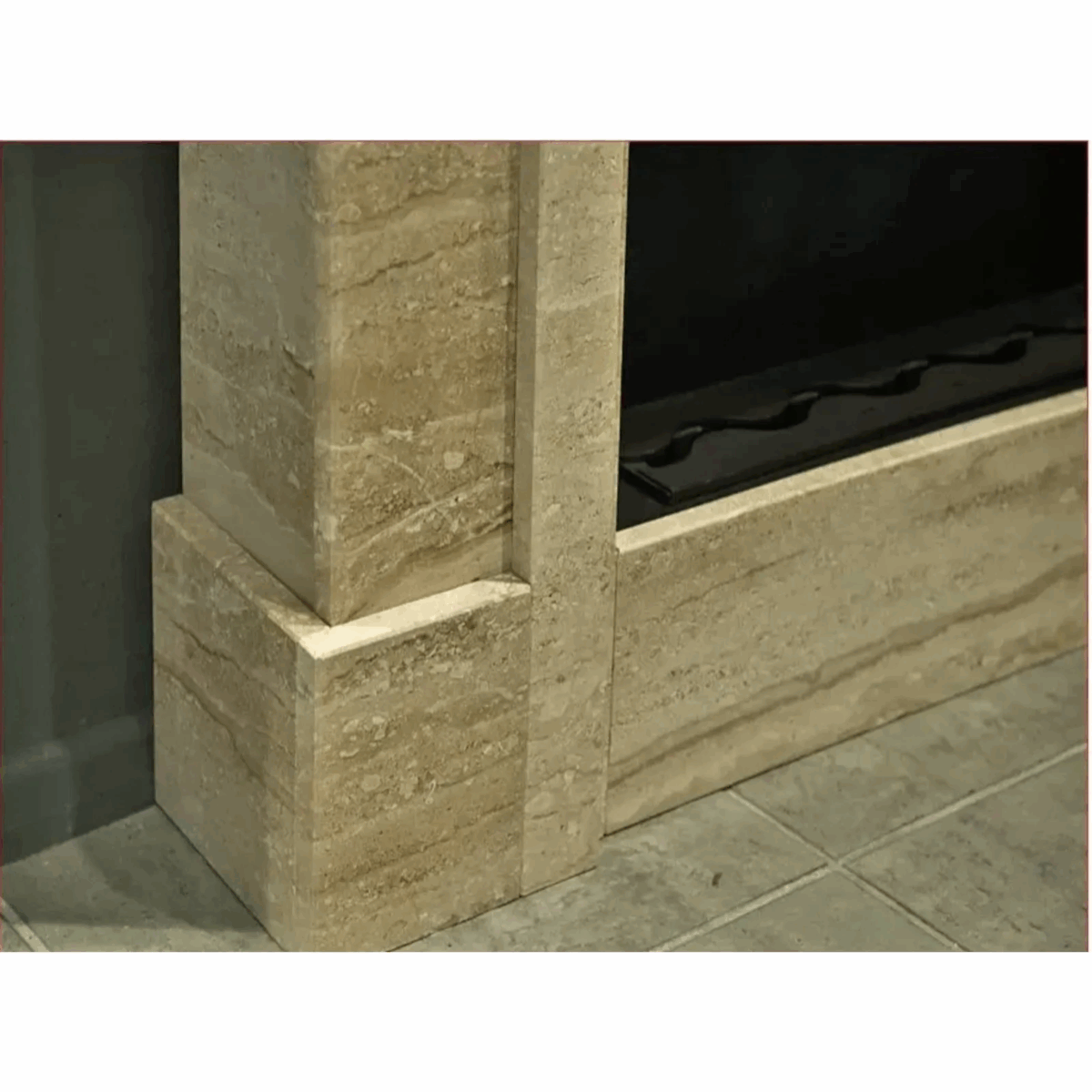 Biokominek wolnostojący Antyczny Marble 295 Kami