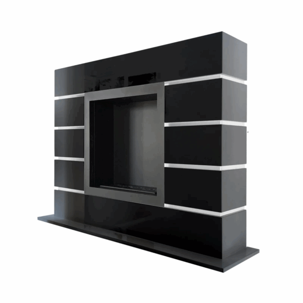 Biokominek wolnostojący Art Design 01 1300 Czarny Kami