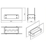 Biokominek wolnostojący Dempo 65 Kami - obrazek 4